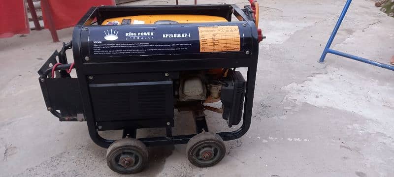 Generator king power 2.5KVA 7