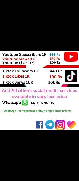 YouTube subscribers Facebook Instagram Pinterest Twitter views 0