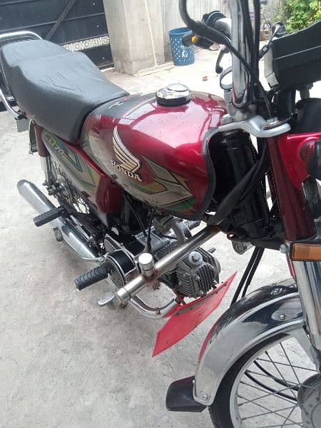 Honda CD 70cc model 2023/24 urgent for sale ha 2