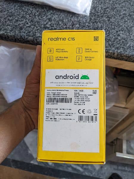realme c15 3\64 with box exchange also possible 4