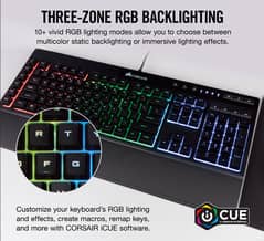 K55 RGB keybord and m65Pro RBG MOUSE BEST COMBO Without box