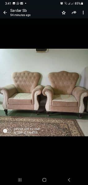 seven seater sofa set. 1