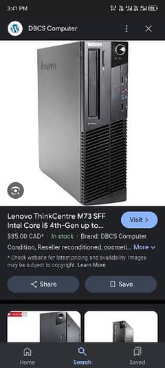 THINK CENTER LENEVO PC FOR SALE