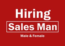 Required Sales Man