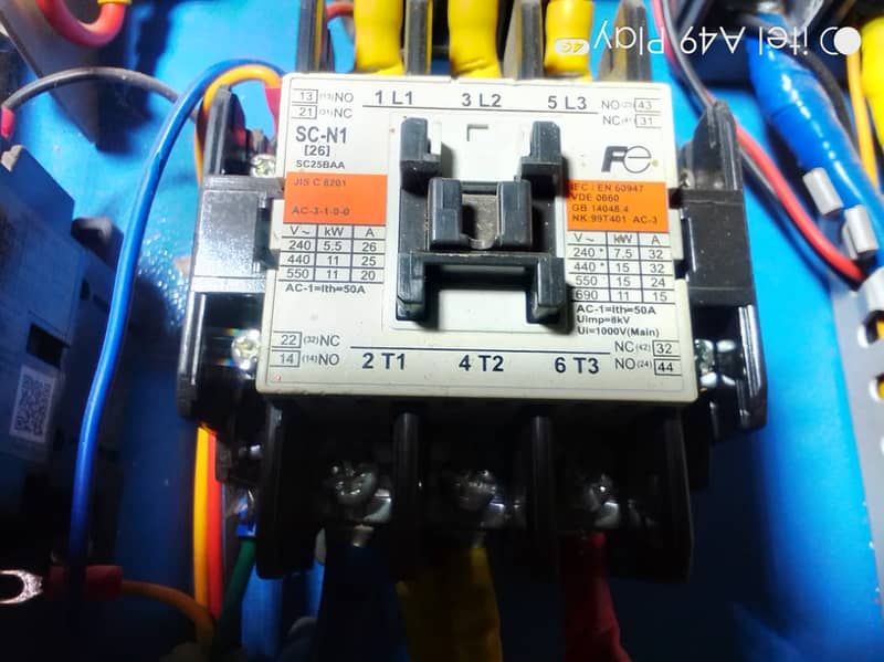 Complete electrical panel with auxillaries 3