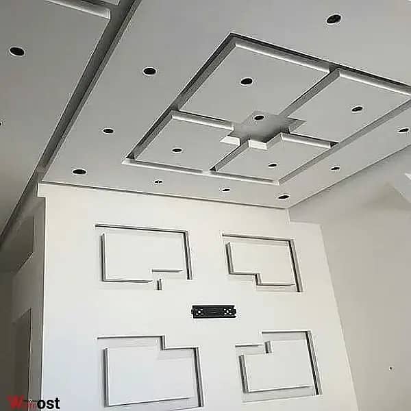 False Ceiling / Plastic Paris Ceiling /pop Ceiling / All Ceiling work 9