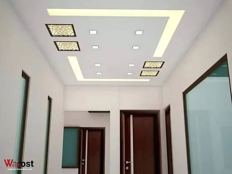 Plastic Paris Ceiling /pop Ceiling / All Ceiling work/ False Ceiling 11