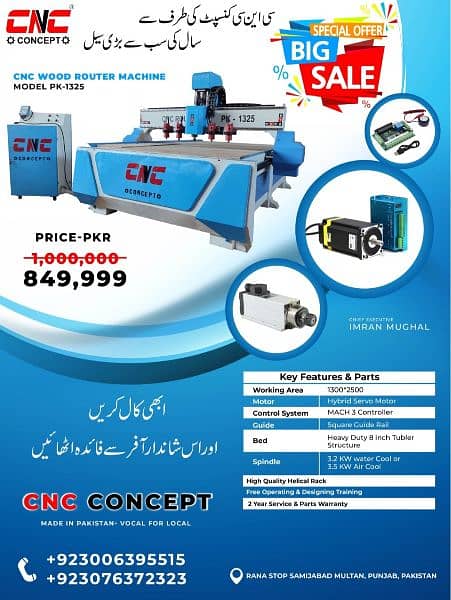 CNC Router PK-1325 0