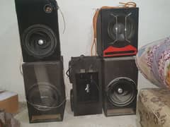 Premium Kenwood Speakers, Rock Mars Amplifiers ,Heavy Sound System