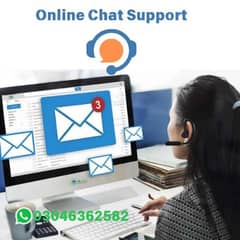 Online chat support costumer services for Females