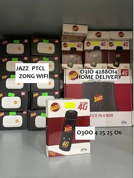 Jazz 4G Un,lock Wifi Cloud Device & HOMEWIFI ROUTER 0