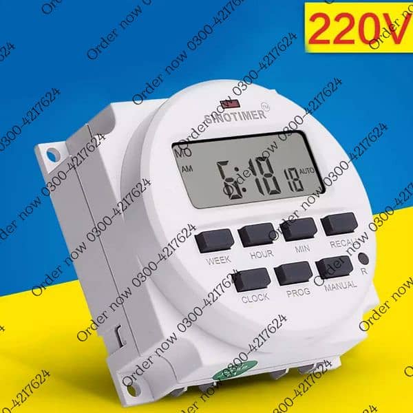 Digital Timer Socket Switch LCD Timing Programmable Outlet Sw 10