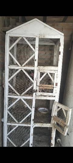 birds cage full size 4 khaney wala
