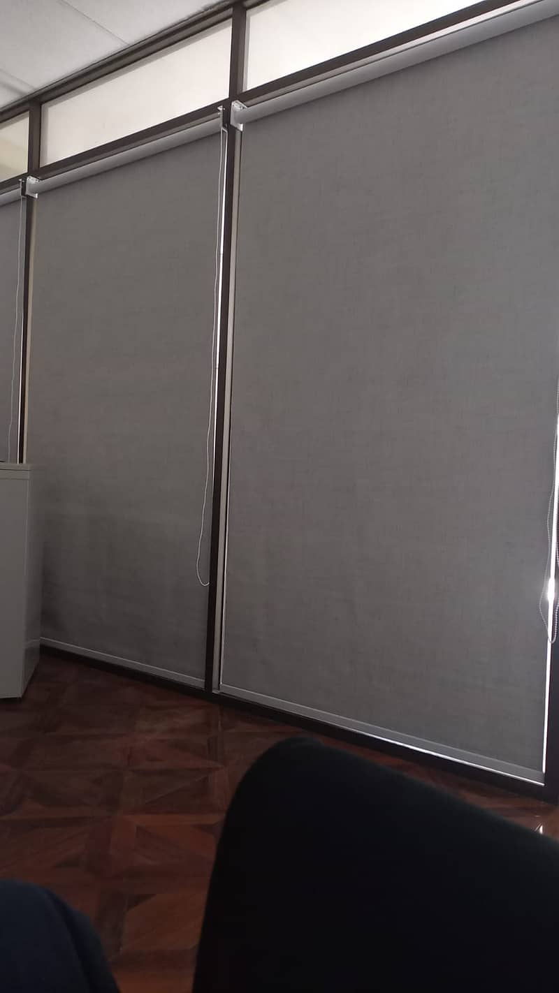 All kinds of Blinds / Wallpapers /  Pvc Wooden blind/ Glass paper/ 15