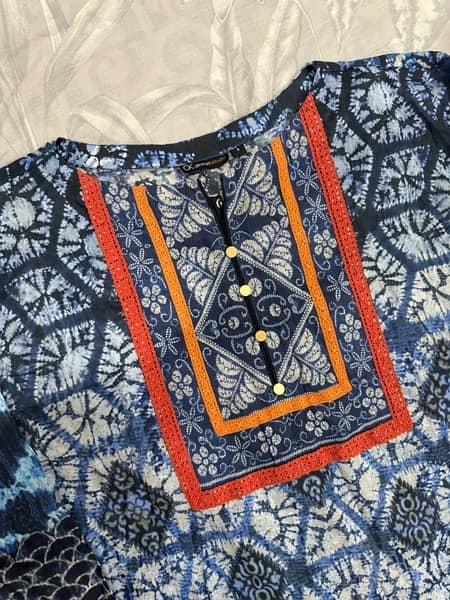 khaadi kurti / Alkaram kurti / preloved clothes / causal / branded / 6