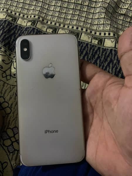 iPhone X pta approved sim bybass 64 gb white colour final 55k 0