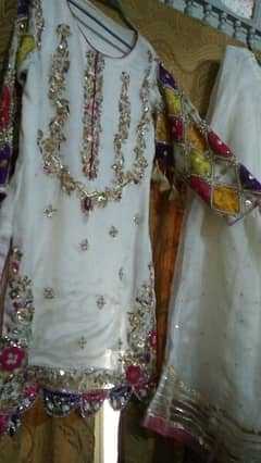bridal mehndi dress
