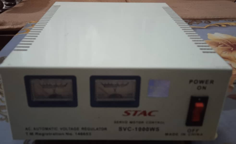 Stac servo motor control automatic voltage regulator 1