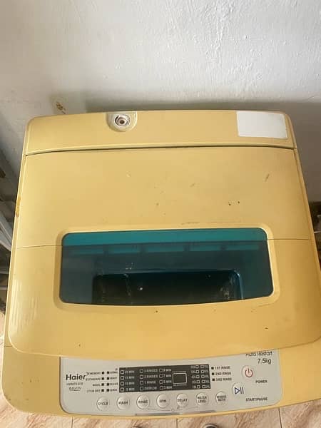 Haier Automatic washing machine 1