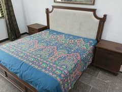 Koko bed set with side tables and dresser/ Mirror by CHENONE 0