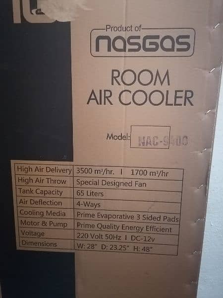 Nas Gas Air cooler  inverter 9400 4