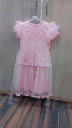 baby pink frock