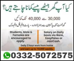 Online Jobs Oppertunity PartTime & FullTime Available Daily Payments