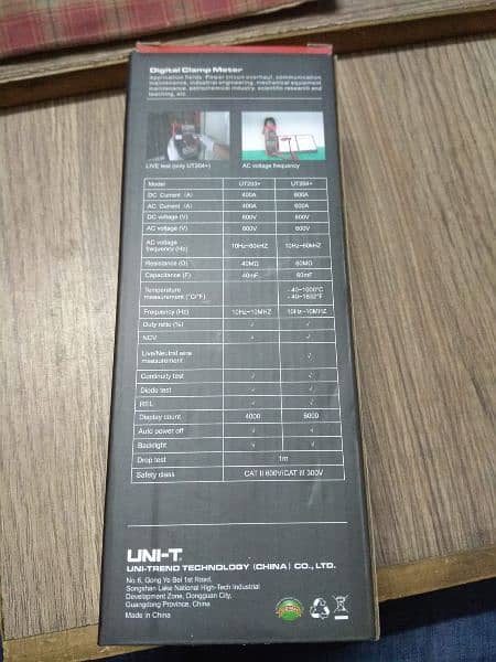 unit t original clamp meter UT204+ 5