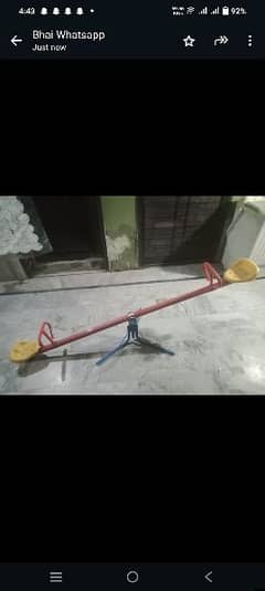 kids jhola seesaw