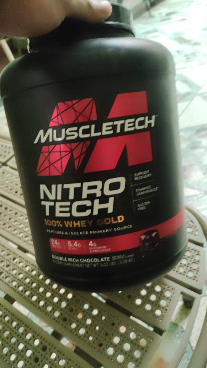 Genuine Nitrotech 100% Whey Protein 0