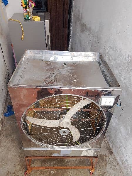 12V DC air cooler with steel body+supply (03002141431) 2