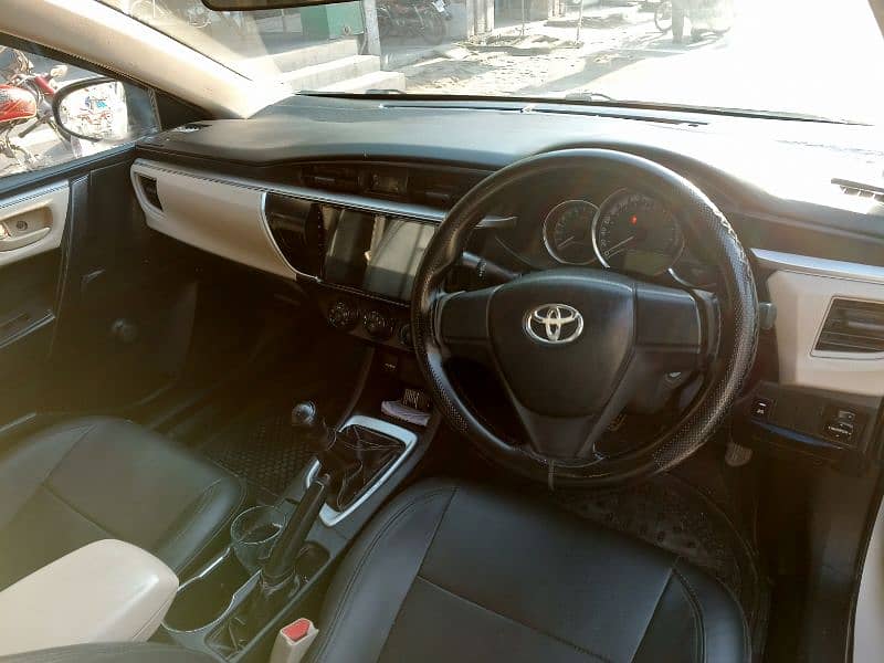 Toyota Corolla XLI to gli 2014 end new shape 10