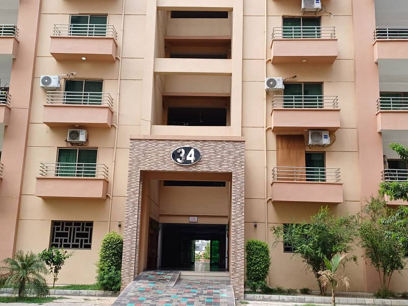 This is a slightly used apartment in Serene Environment of Sector F Askari 10. 1