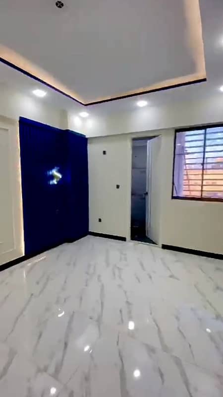 Flat available for sell in block 14 Gulistan e johar 10