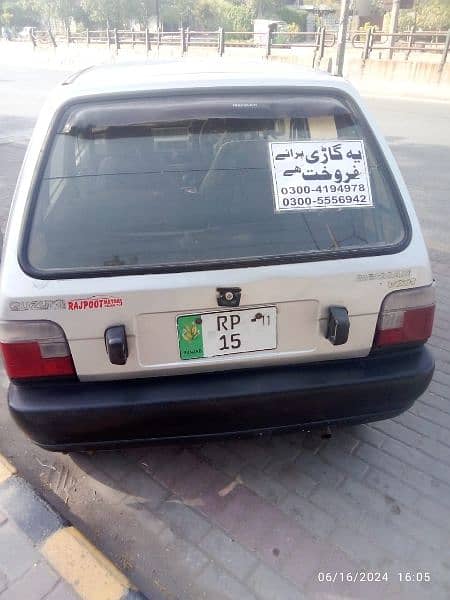 Suzuki Mehran VXR 2011 good condition 03005556942 0