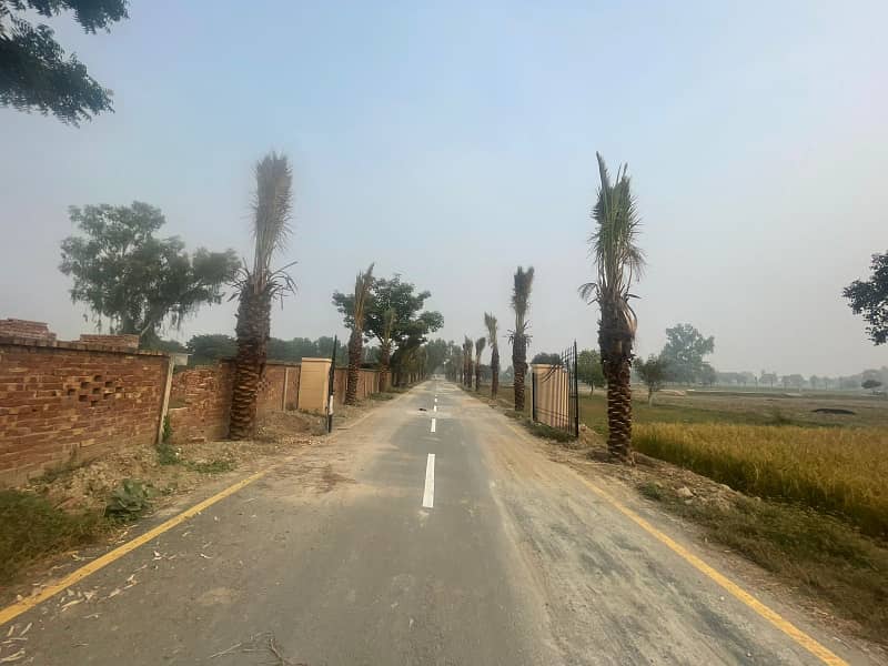 16 Kanal Land Available At Sofia Farms Bedian Road Lahore . Make Your Dream True Adorable Location. 8