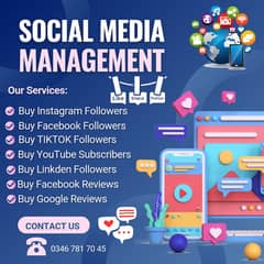 Social media marketing/TikTok followers Instagram likes YouTube/ 0