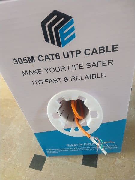 ME Brand Ethernet wire Cat-6 0