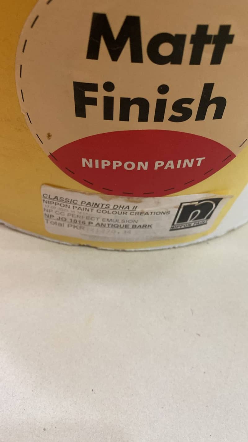 Nippon Paint Buckets Brand New 2