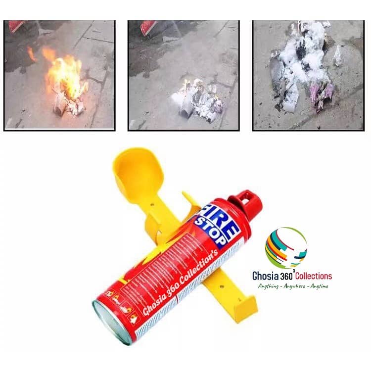 Foam Type Fire Extinguisher 500ML Home Emergency Portable Spray Emerg 8