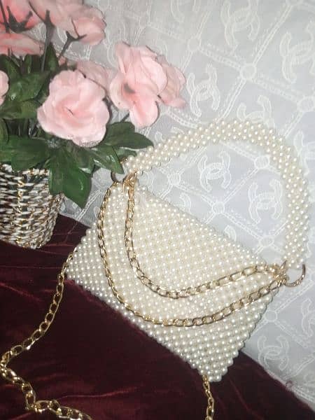 beautiful and elegant beaded bag for ladies 2