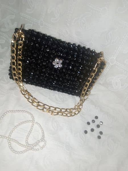 beautiful and elegant beaded bag for ladies 8