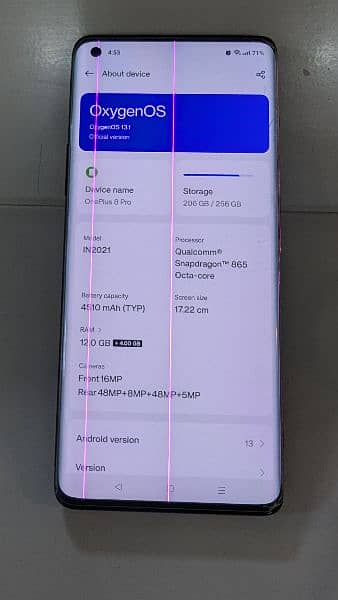 OnePlus 8 pro (Pink Lines) 3