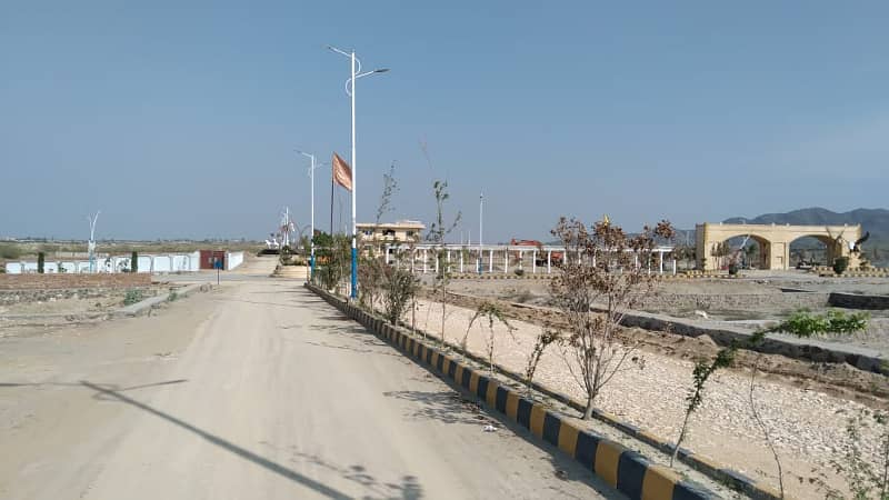 10 Marla Plot For Sale GULBERG MODEL CITY Nowshera 7