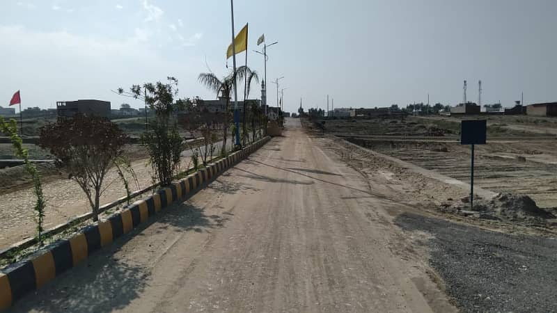 10 Marla Plot For Sale GULBERG MODEL CITY Nowshera 8