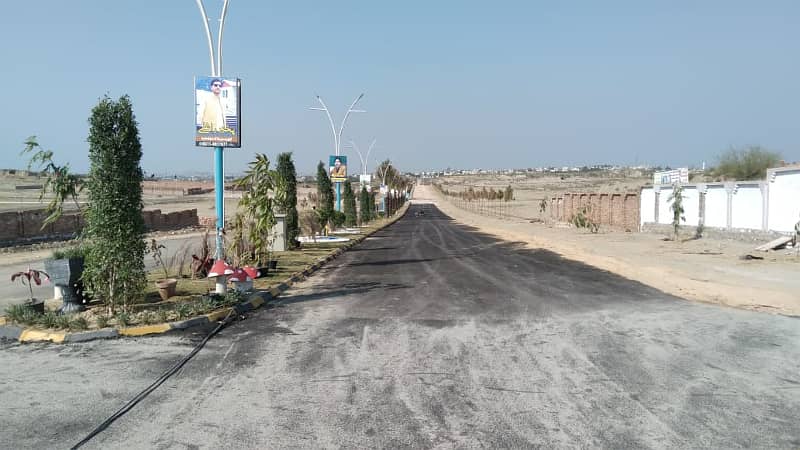 10 Marla Plot For Sale GULBERG MODEL CITY Nowshera 10