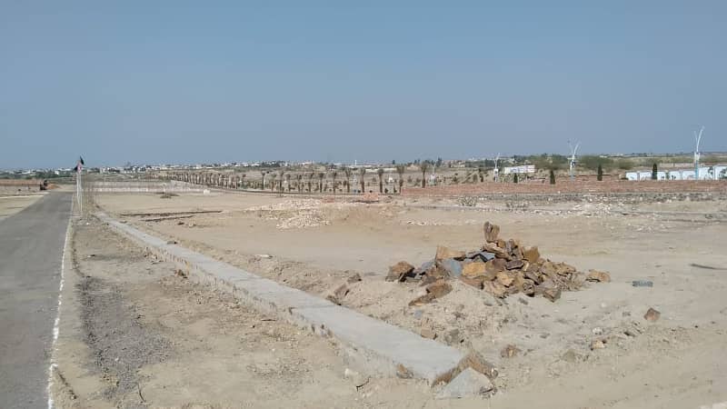 10 Marla Plot For Sale GULBERG MODEL CITY Nowshera 12