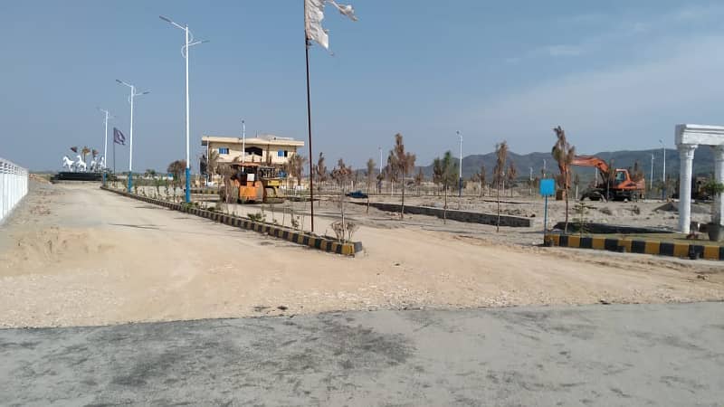 10 Marla Plot For Sale GULBERG MODEL CITY Nowshera 15