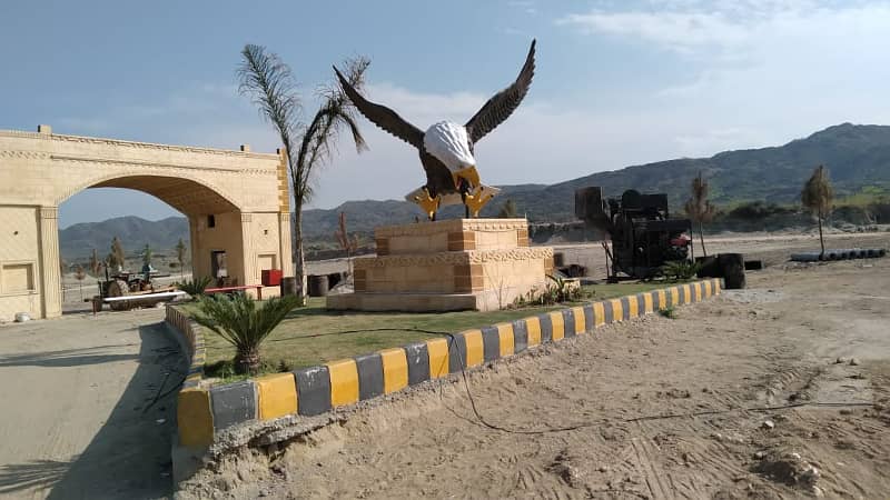 10 Marla Plot For Sale GULBERG MODEL CITY Nowshera 22