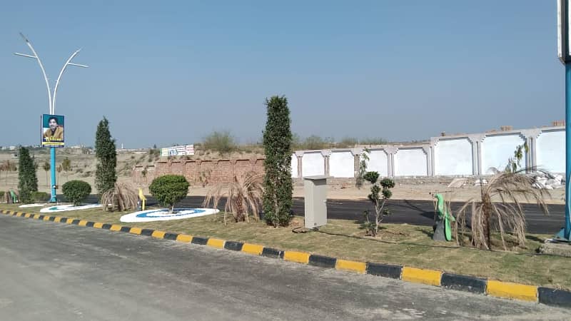 10 Marla Plot For Sale GULBERG MODEL CITY Nowshera 24